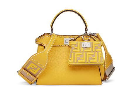 fendi peekaboo capsule collection|fendi peekaboo leather bag.